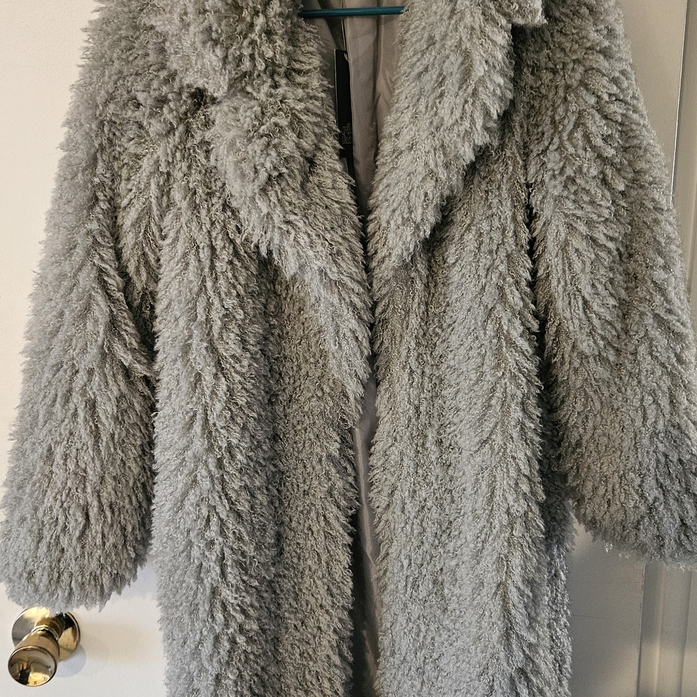 Wild Fable Gray Teddy Jacket